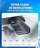Vista 2 de VIOFO Dash Cam A119 V3 2K 2560x1440P Quad HD+ 60FPS Front Car Dash Camera, 5MP STARVIS Sensor, 140-Degree Wide Angle, GPS Included, Buffered Parking