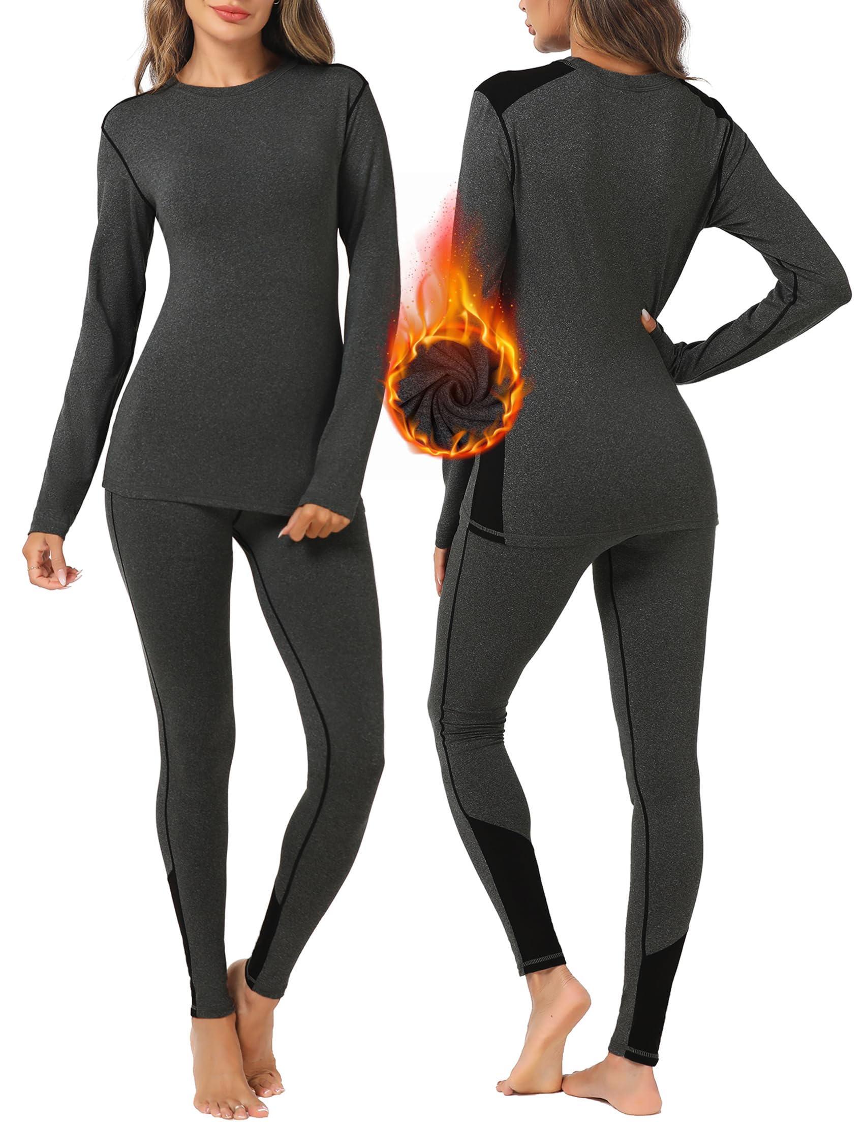 Vetements Chaud INNERSY Sous Vetement Thermique Femme Chaud