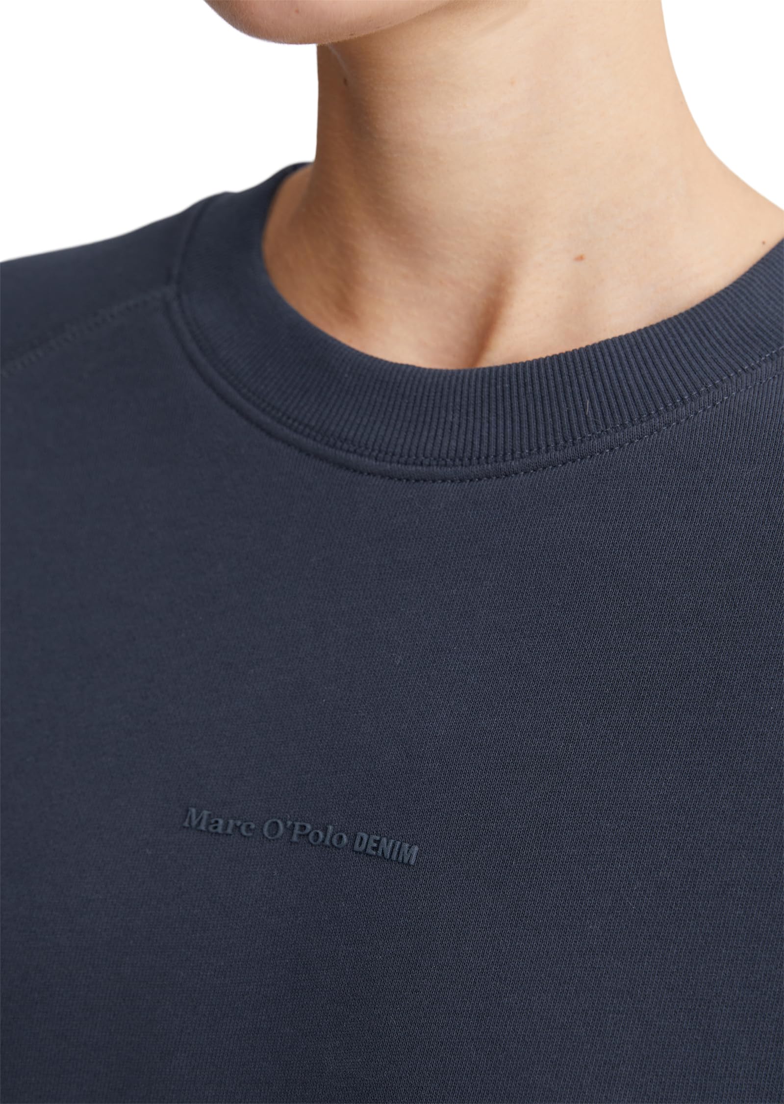 Marc O'Polo Denim Damen Sweatshirt aus Bio-Baumwolle Relaxed Fit