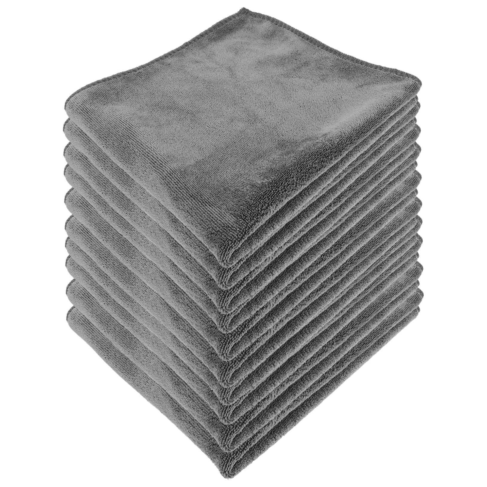 Cabilock 12 Unidades Toallas de Microfibra Absorbentes Paños de Limpieza Reutilizables para Coches y Hogar Diarias