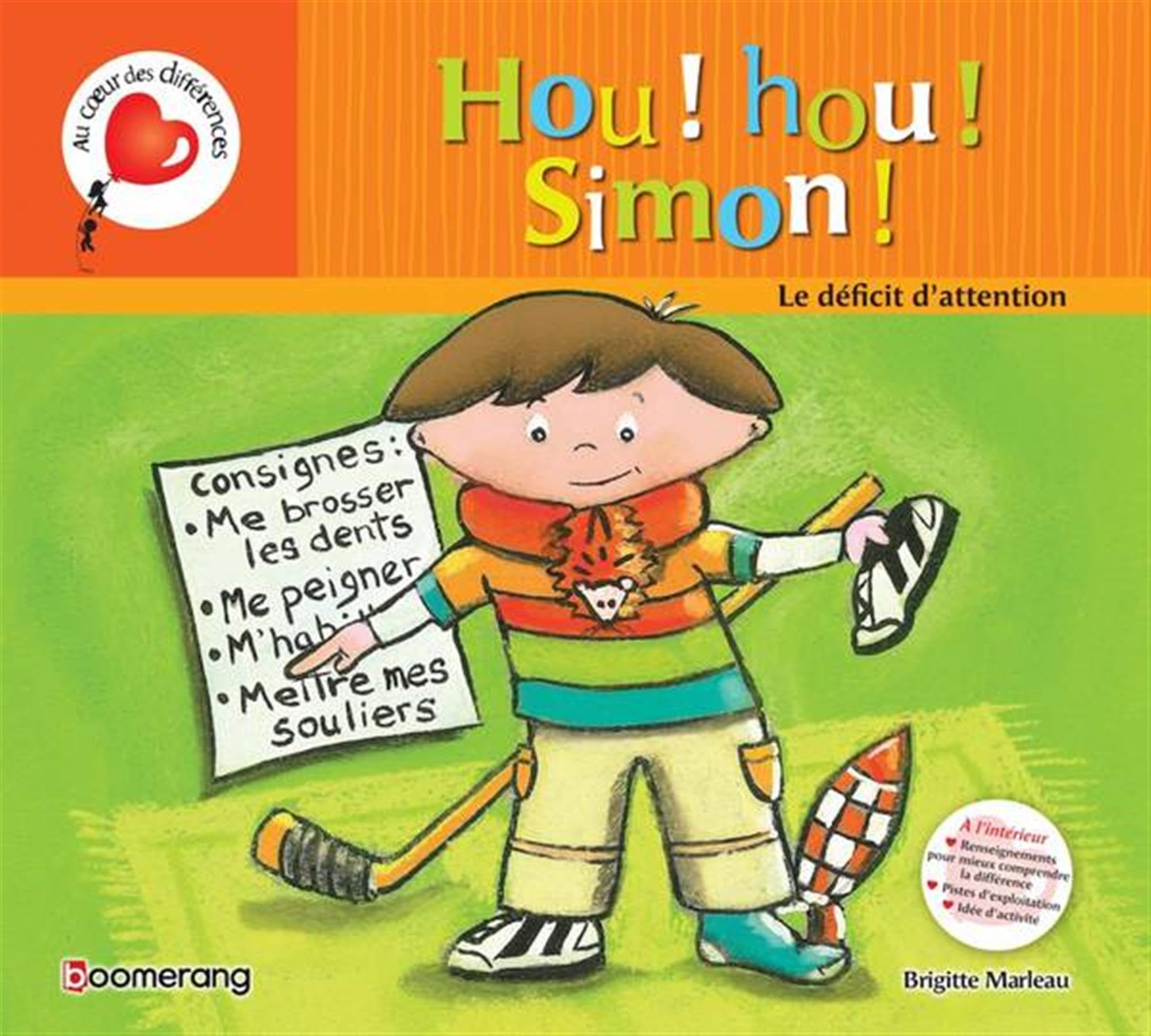 Hou! Hou! Simon! : le déficit d'attention N.E. [Album] Marleau, Brigitte