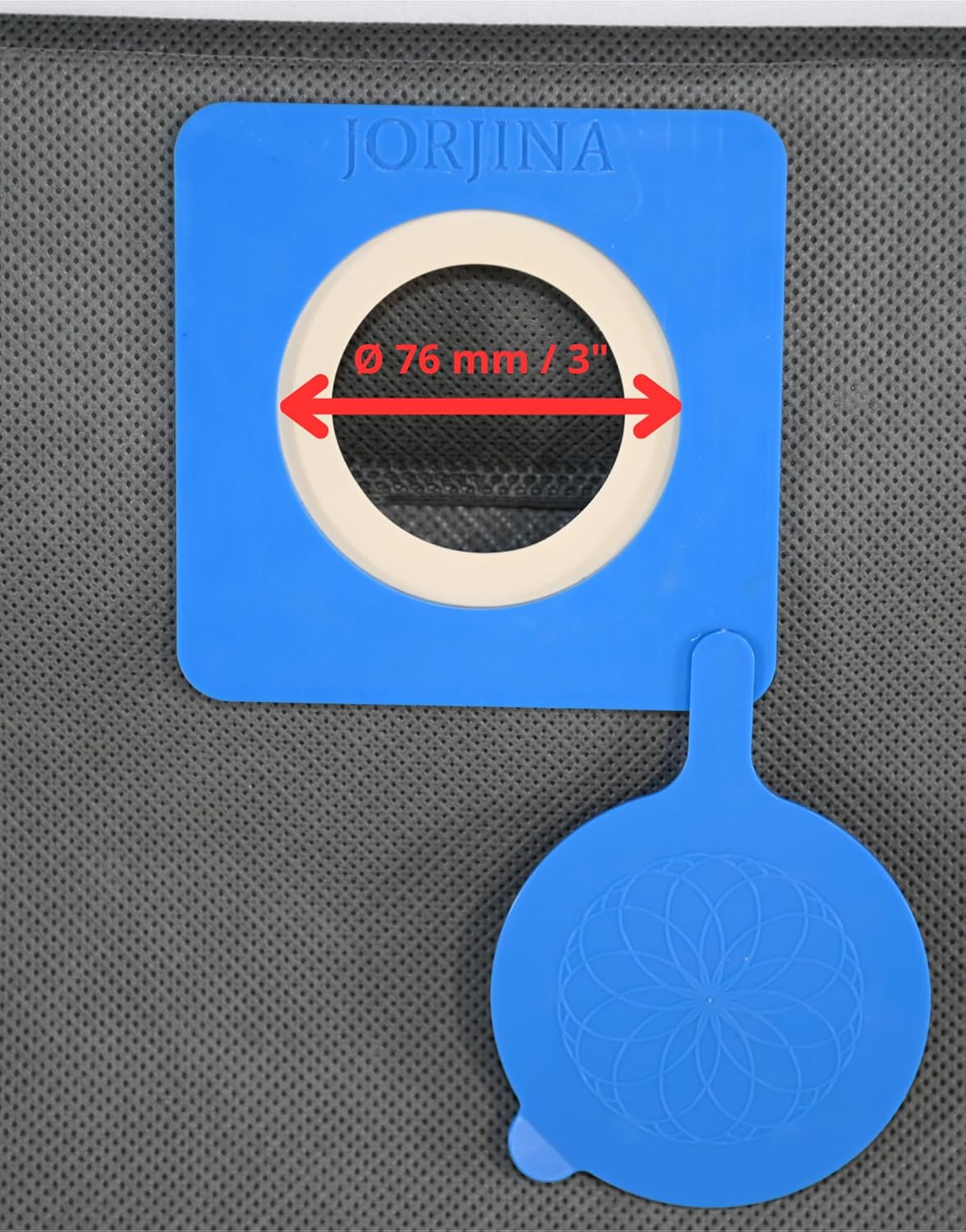 Dust Bag for RIDGID and Craftsman vacuum cleaners (Polyester with a zipper for coarse dust filtration). 12-16 gallons. Reusable. Replacement VF3502.