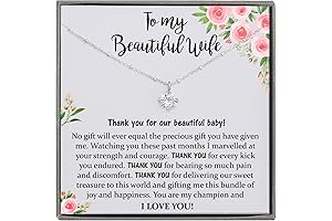 Husband Necklace from Wife - Sterling Silver with Diamond
