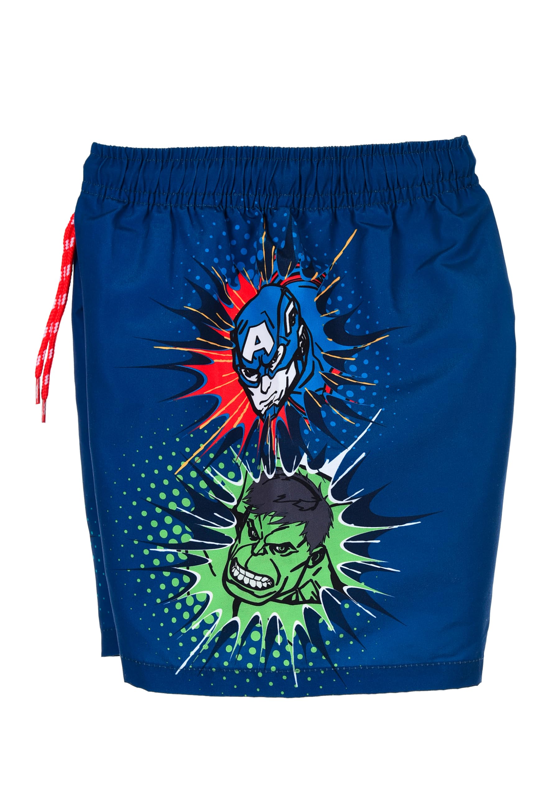 Marvel Avengers Costume da bagno per ragazzi | piccoli regali per bambini | Pantaloncini | Costume da bagno | Giocattolo outdoor Iron Man | Captain America | Costume da bagno