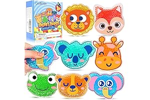 Bright, Squishy, Supple Fidget Treat: OleOletOy 7-Pack Sensory Animal Squad