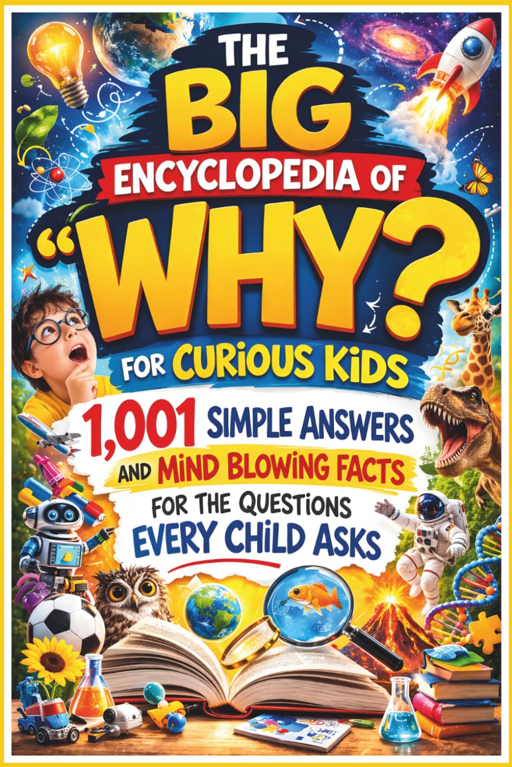 The Big Encyclopedia of "Why?" for Curious Kids: 1,001 Simple Answers and Mind Blowing Facts for the Questions Every Child Asks (The 1,001 Whys Book)
