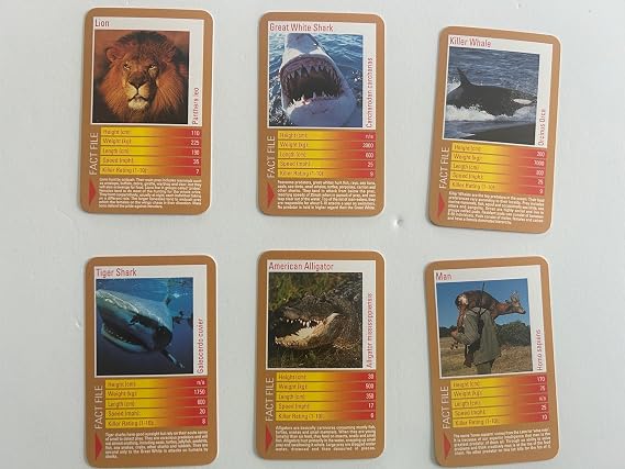 Vintage Top Trumps - Limited Edition - Predators