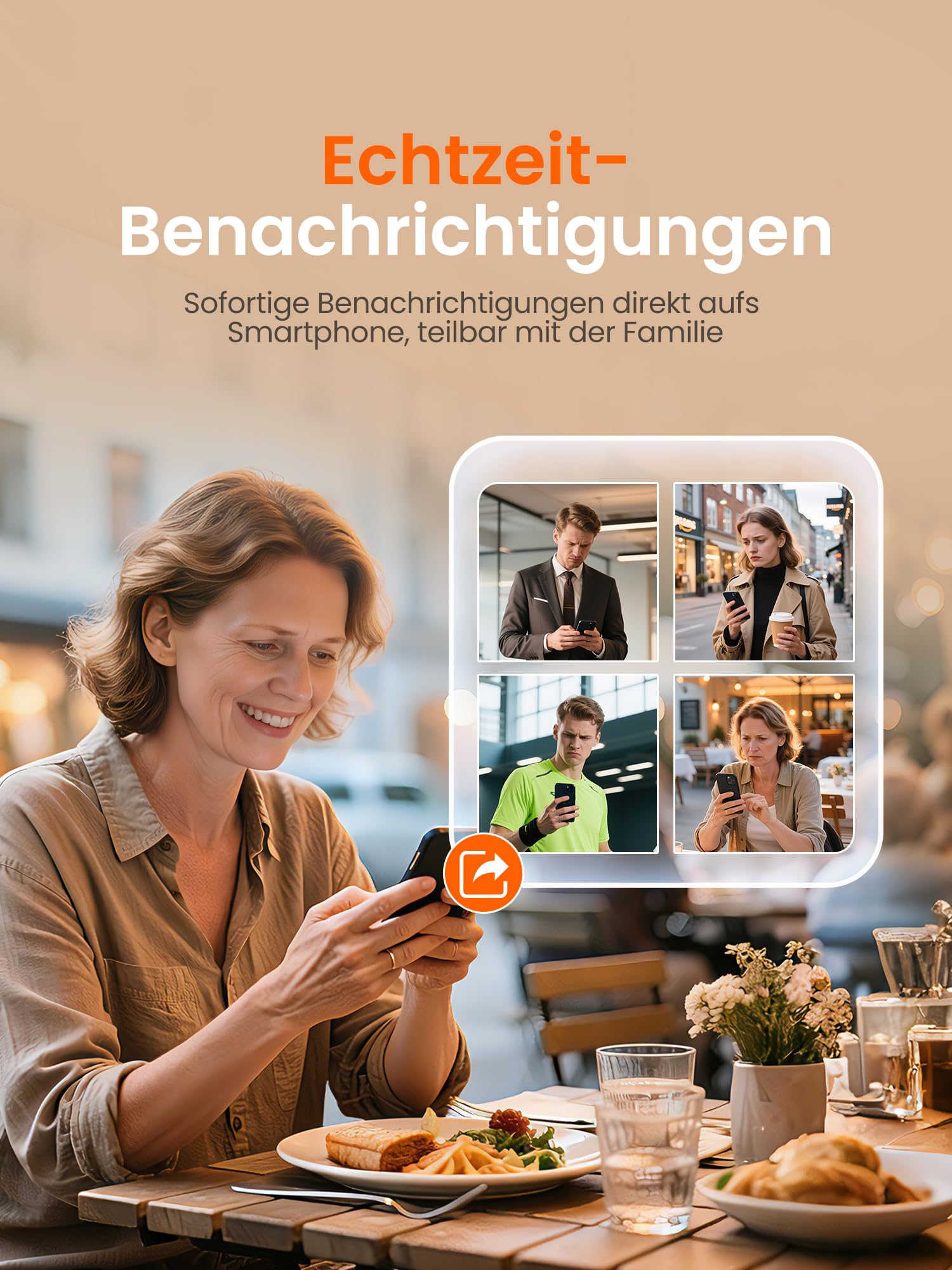 Heiman Rauchmelder Matter mit Temperatur und Feuchtigkeitssensor, S1-TM | austauschbare 5-Jahres-Batterie, Magnethalterung, kompatibel mit Apple HomeKit, SmartThings, Home Assistant und Homey