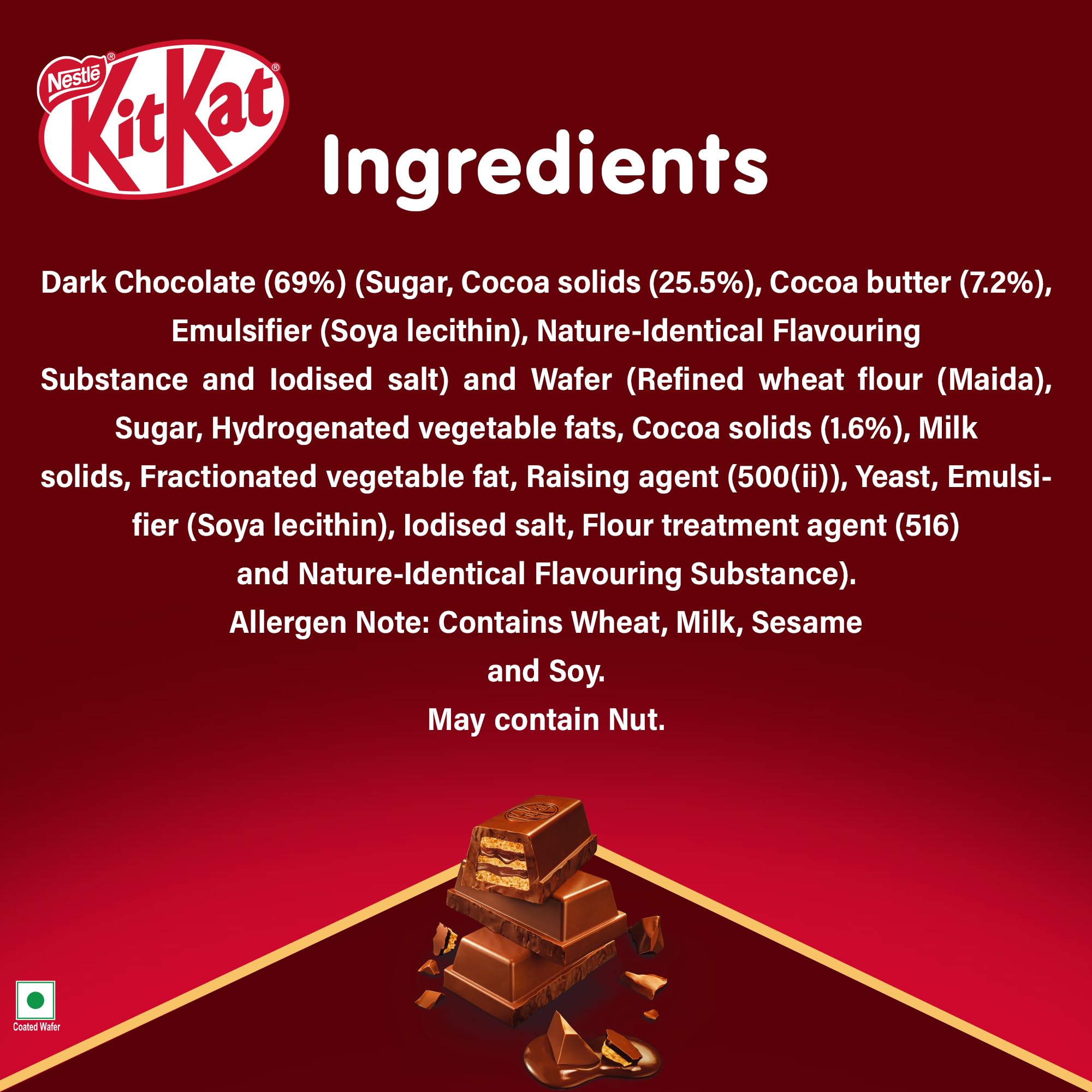 Nestle KitKat Delights Dark, 50 g - Image 3 thumbnail