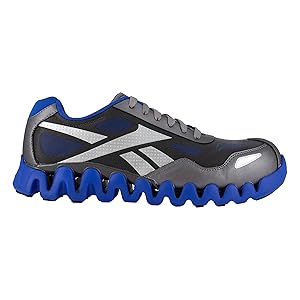 Amazon.com: Reebok Women's Zig Pulse Work Composite Toe Grey
