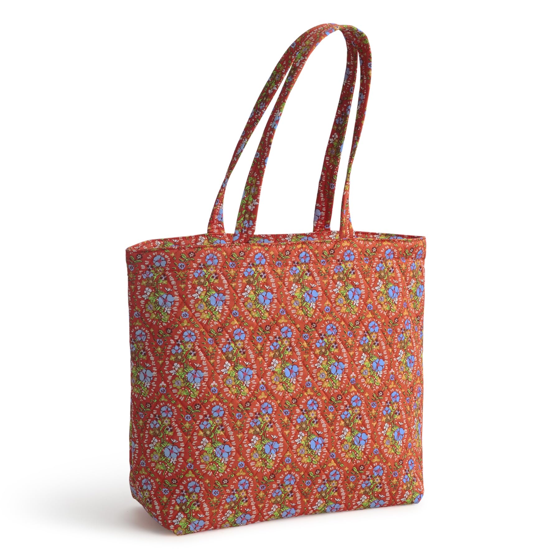 Vera Bradley Premium Cotton Original Zip Tote, Garden Paisley