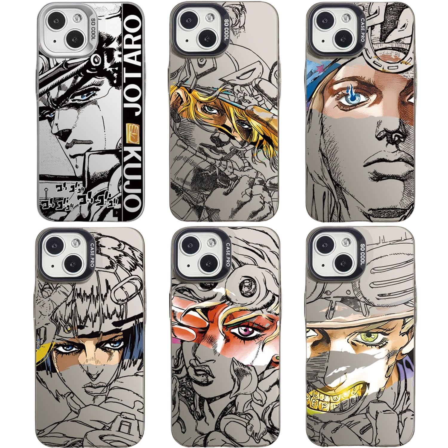 Amazon.co.jp: ジョジョの奇妙な冒険 iPhoneケース JOJO