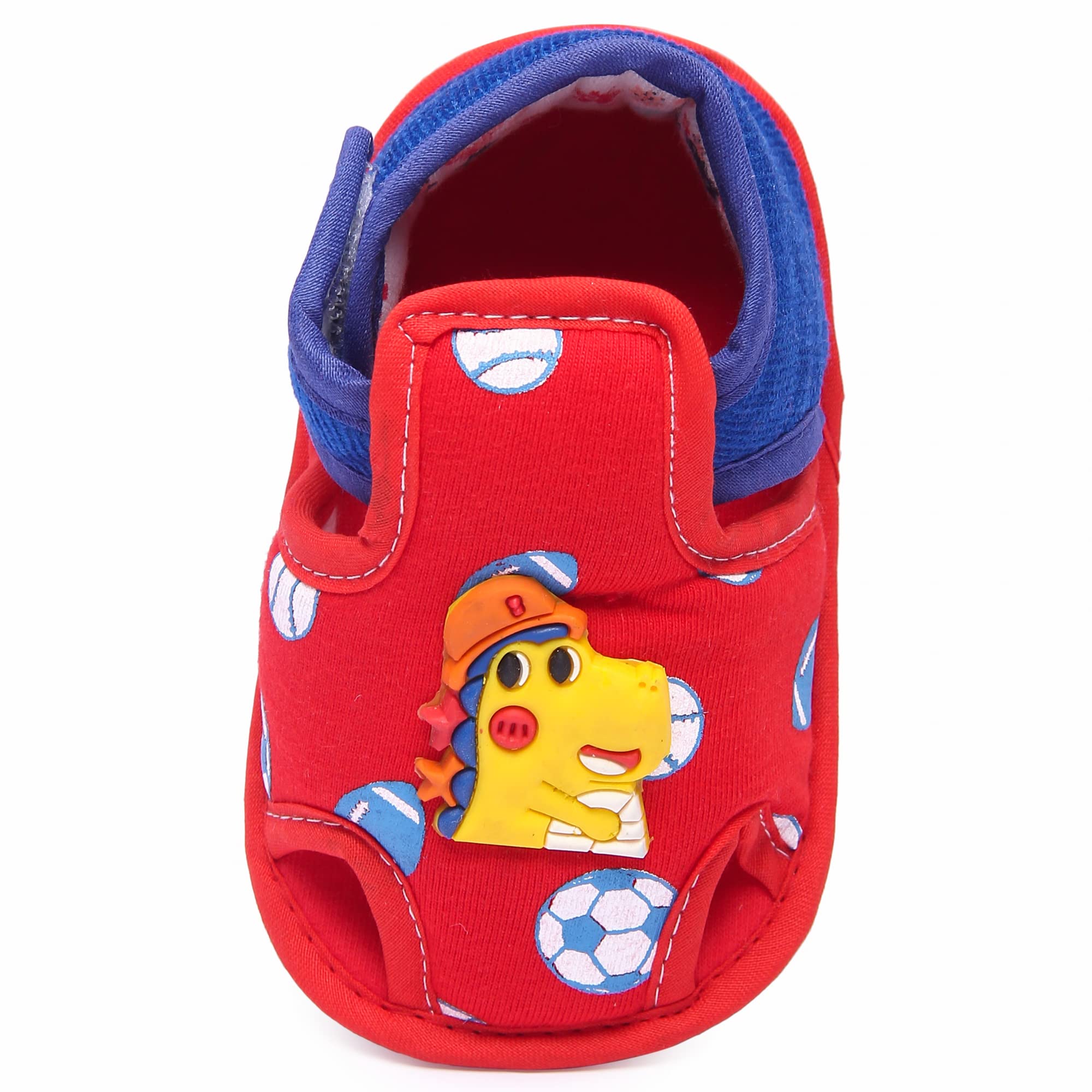 INSTABUYZ Unisex Baby Sandal for Boys & Girls, Infant Sandal for Newborn, First Walking Baby Sandal (6-9 Months) RED (B09YD8FST5) Amazon Price History, Amazon Price Tracker