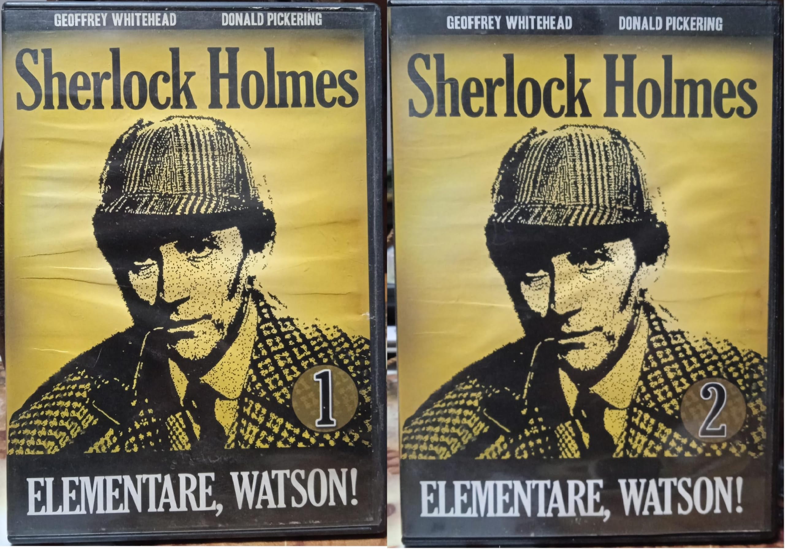 TeknoFilm - 2 DVD - LE AVVENTURE DI SHERLOCK HOLMES - ELEMENTARE WATSON Vol. 01 e Vol. 02 di Freddie Francis e Roy Ward Baker (1980) - ERMITAGE