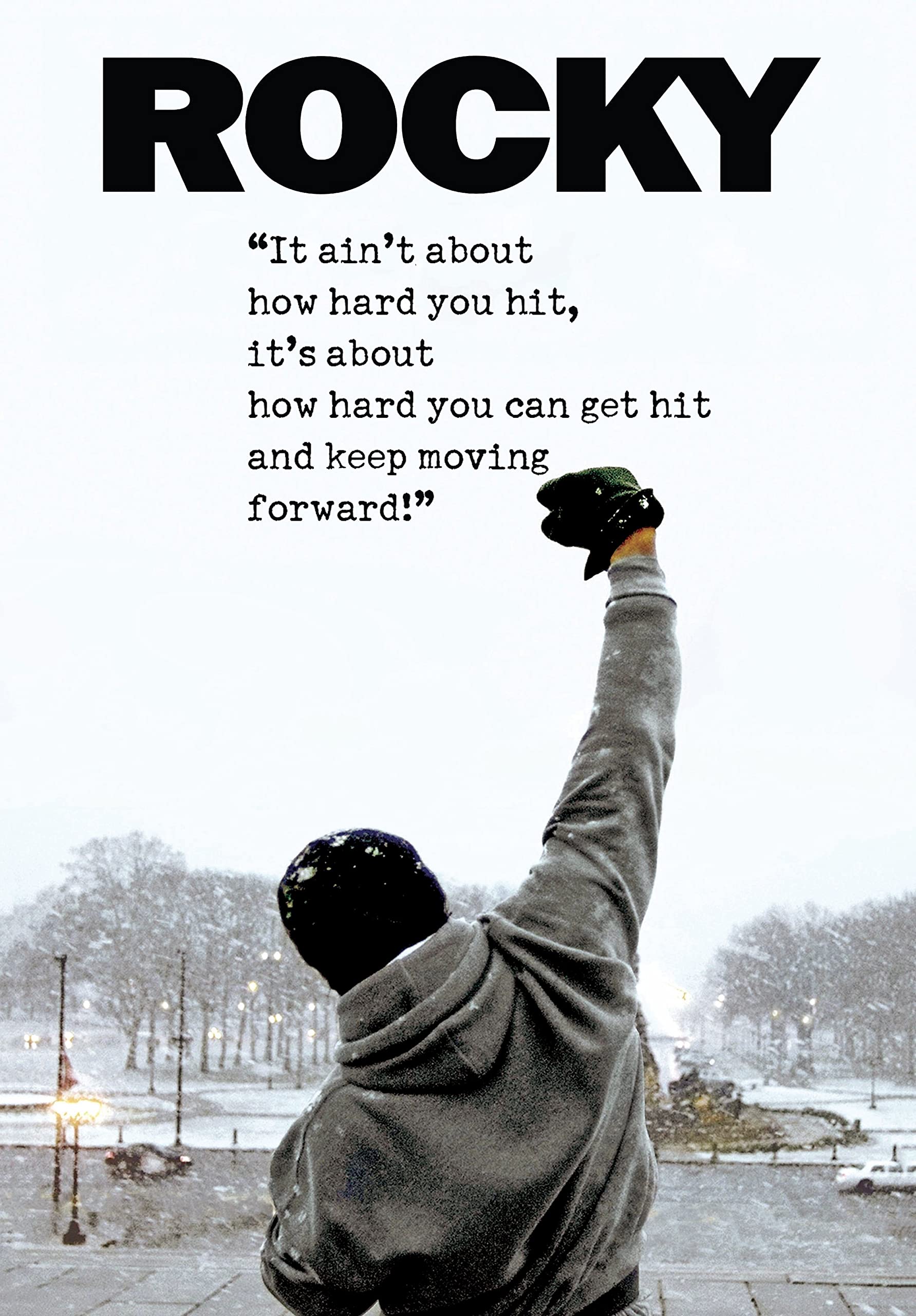Tallenge - Rocky Balboa - Sylvester Stallone - Motivational Quote - Small Poster(Paper,12x17 inches, Multicolour)