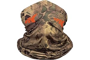 KastKing Sol Armis Neck Gaiter: Concealed Camo Face Mask for Men Hunting Adventure