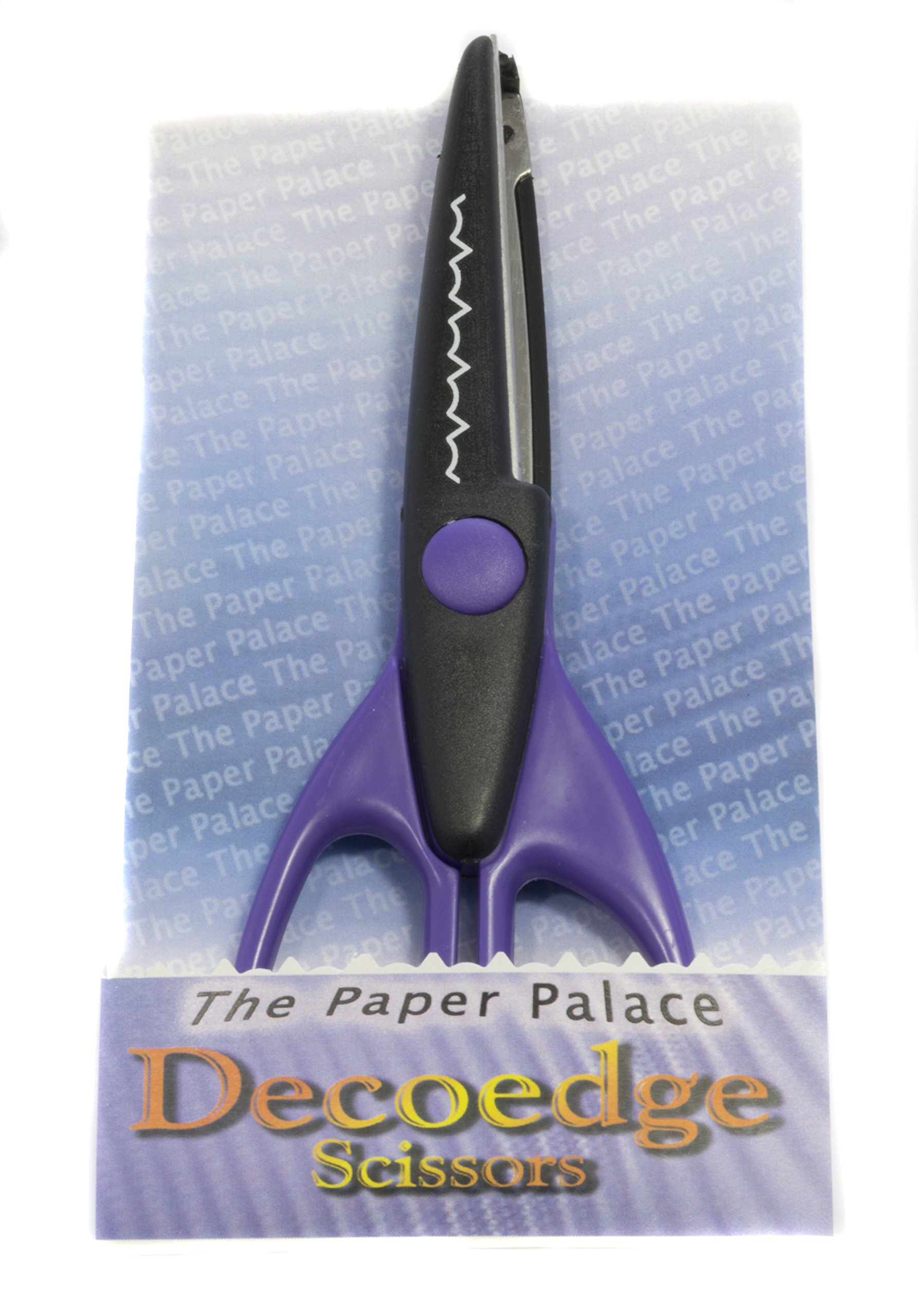 Mould Master Creative Edge Plastic Scissors (Shark Teeth), Black, 18x10x1 cm, Pack of 1