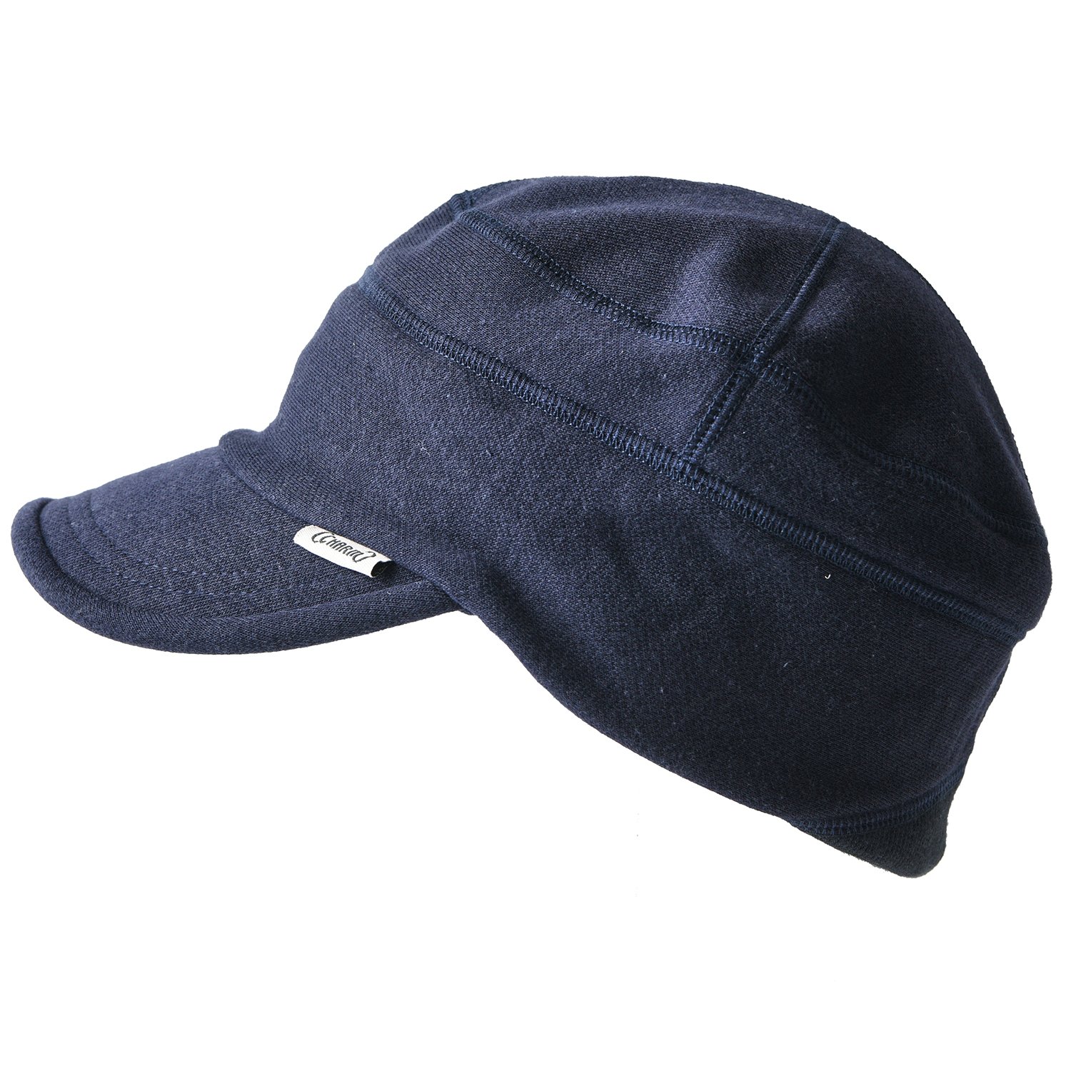 Casual Box CHARM UV Protection Sweat Work Cap [ Free Size / 4 Colors Available ] Large Size Cotton Washable Hat Free size navy