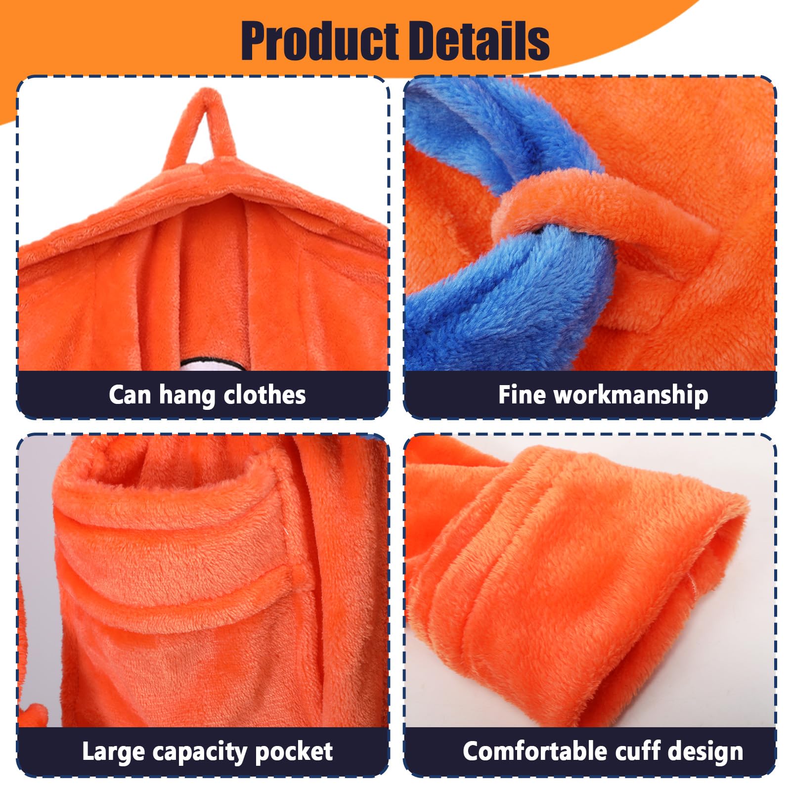Dragon Albornoz para hombre, albornoz de baile, anime, cosplay, para adultos, color naranja, para Halloween, carnaval, cosplay