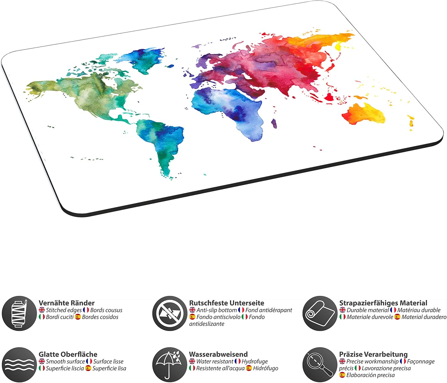 Pedea Tappetino per mouse da gioco e ufficio - Mousepad - Immagine 2