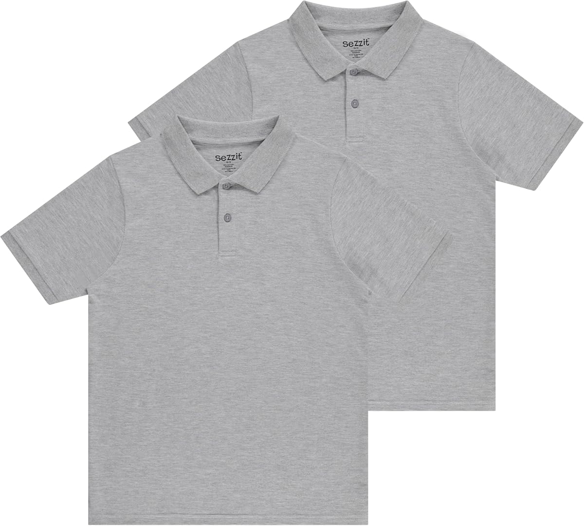 Boys Polo 2-Pack: Premium Comfort and Timeless Style - Perfect for School, Playdates, Church, Birthdays.