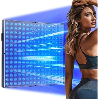 Solarium for Home 225 Pieces 460 NM Face Solarium Adjustable Stand and Hanging Hooks Face Tanner Solarium for Home for Body and Face Gift Self Tanning Drops x 2