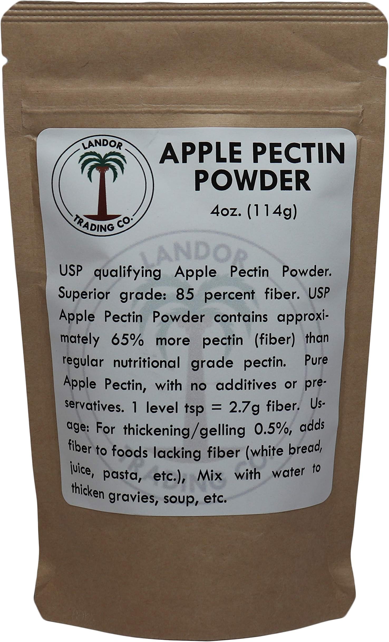 Apple Pectin 4 Ounces (USP Qualified) (114 Grams)