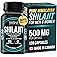 Himalayan Shilajit 500mg Per Capsule - Pure Shilajit for Men & Women. 50% Fulvic Acid. Source of Fulvic Acid. 4 Month Supply.