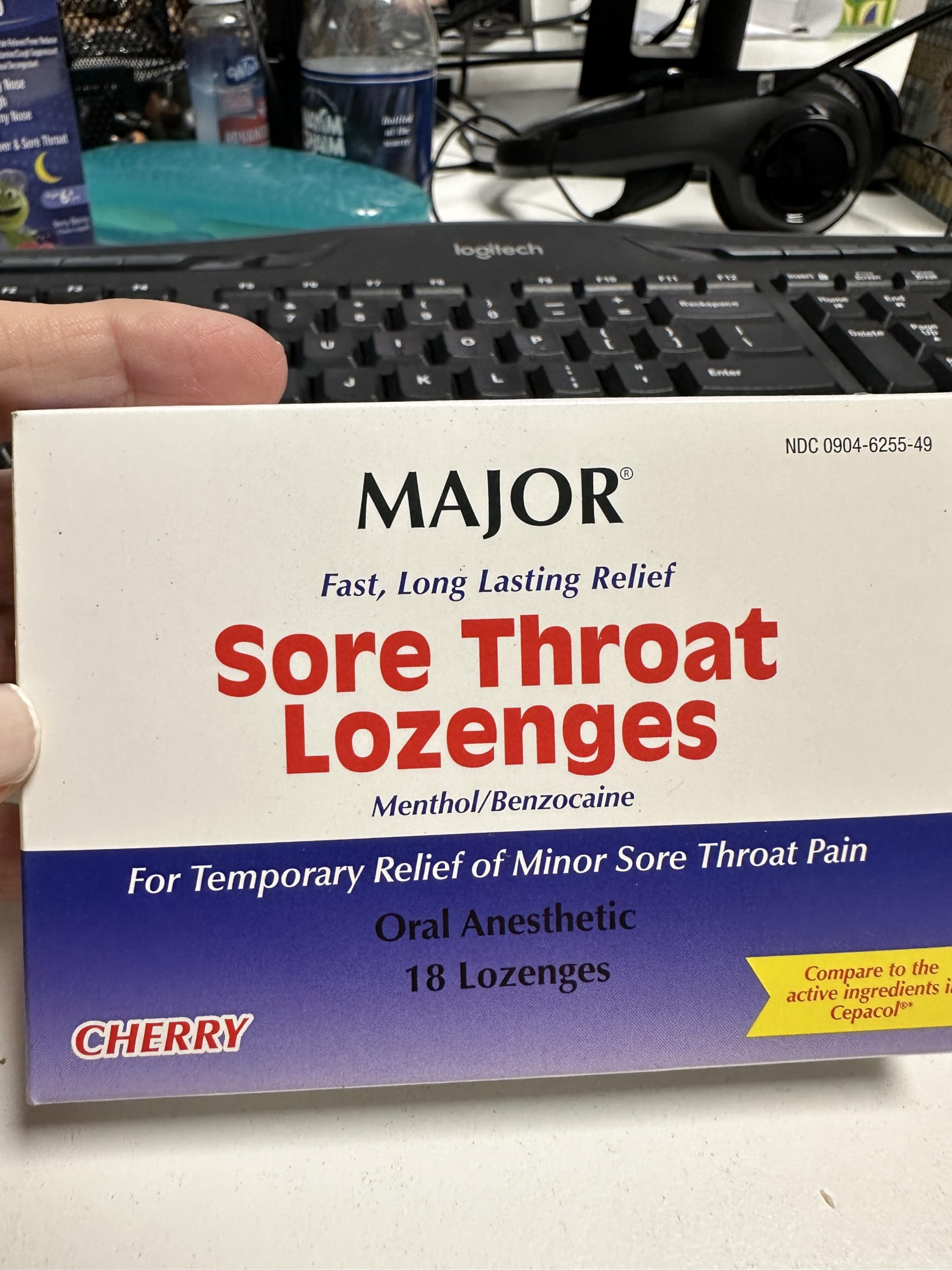 SORE THROAT LZ 15-3.6MG 18 CHERRY