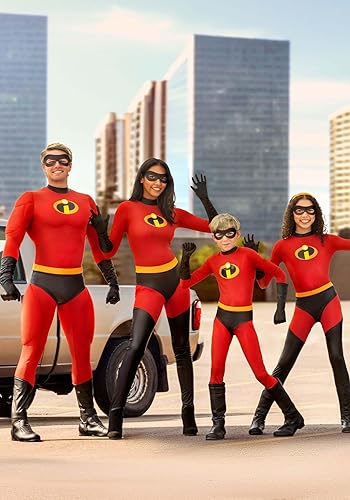 Miniatura 5 de The Incredibles Deluxe Disfraz de Mrs. Incredible para mujer