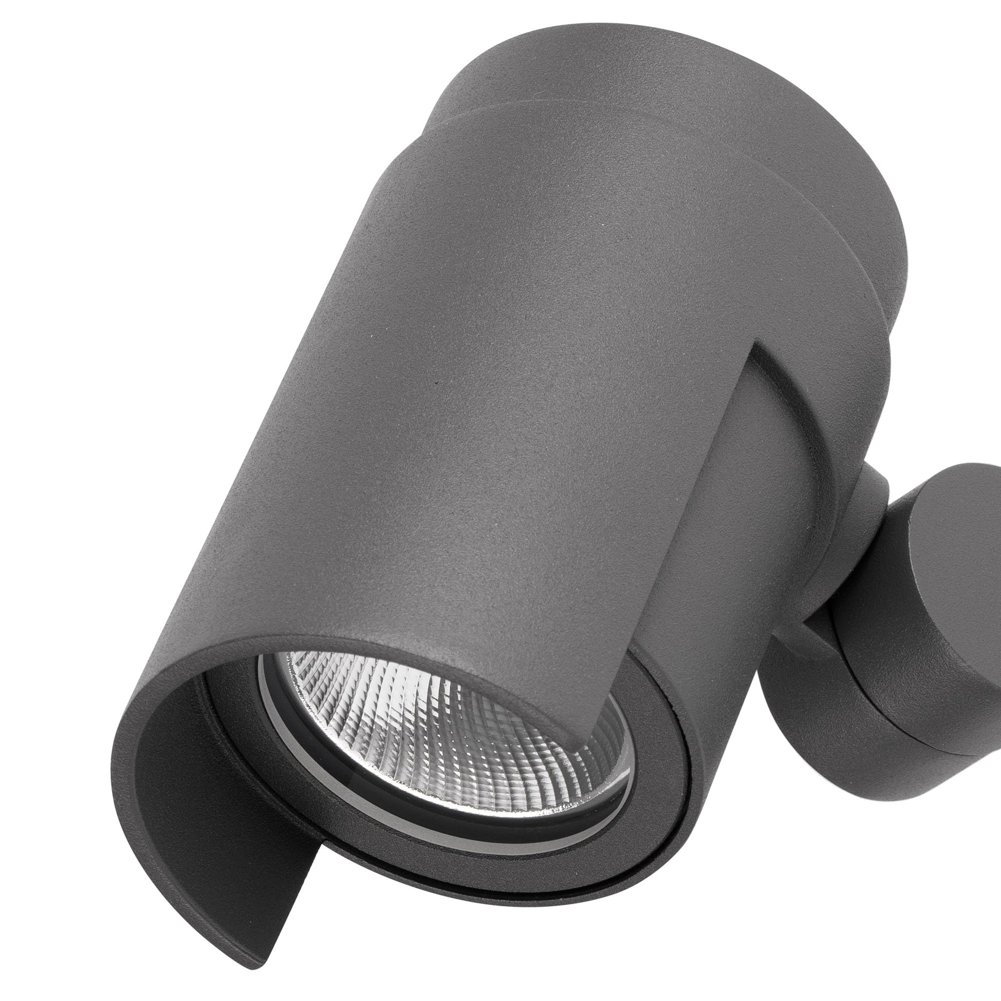 Faro Barcelona 70158 - FOC 210 Lampe projecteur avec piquet gris foncé