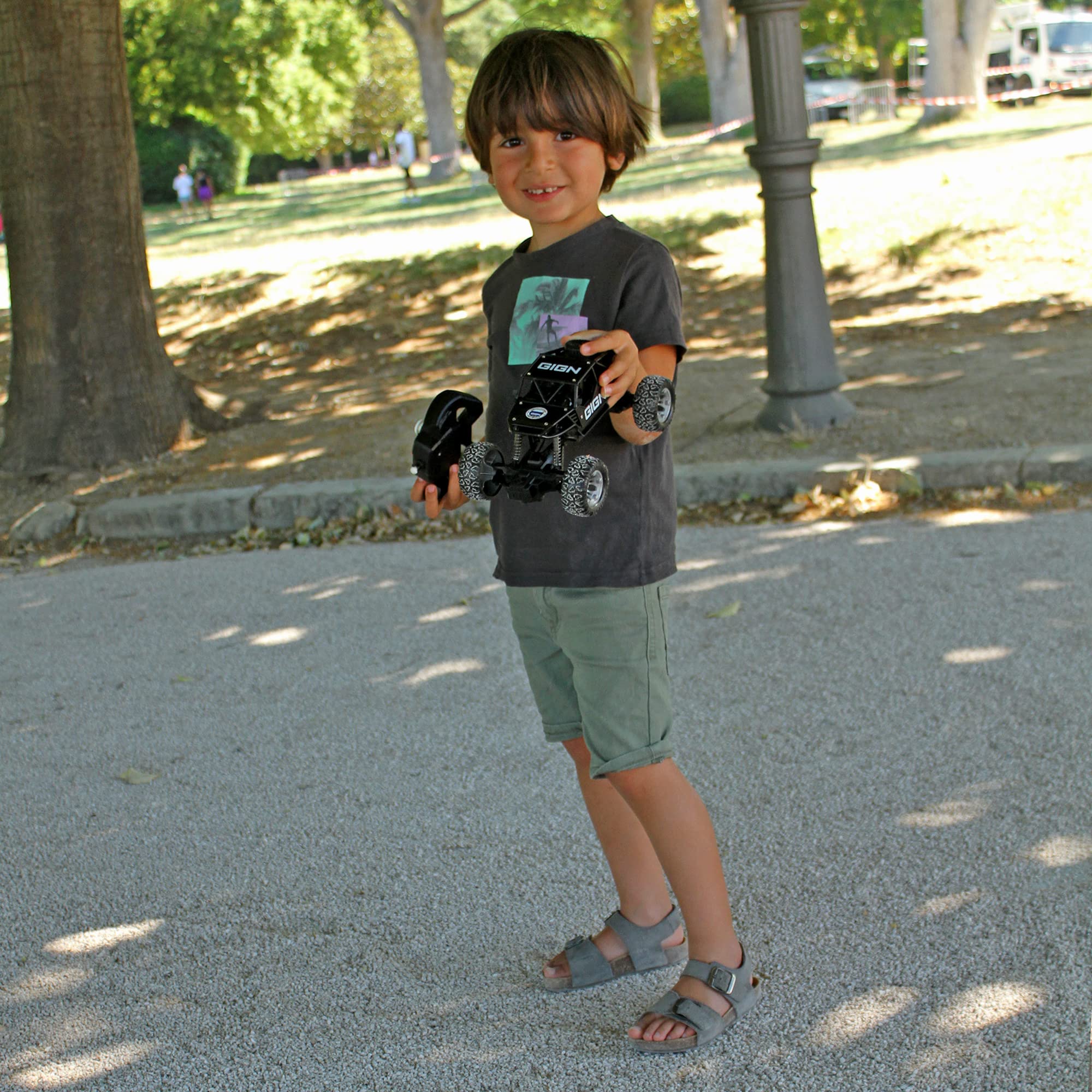Image secondaire de Voiture Télécommandée GIGN 1/18 Turbo Challenge - Prêt à Rouler Noir