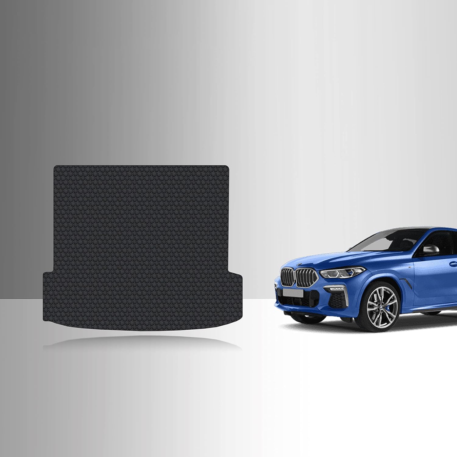 TOUGHPRO Cargo/Trunk Mats Accessories for BMW X6 All Weather Heavy Duty Custom Fit (Made in USA) Black Rubber 2020 2021 2022 2023 2024 2025 2026