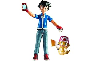 TOMY USA Pokémon 20th Anniversary Pikachu & Ash Figure Limited Edition