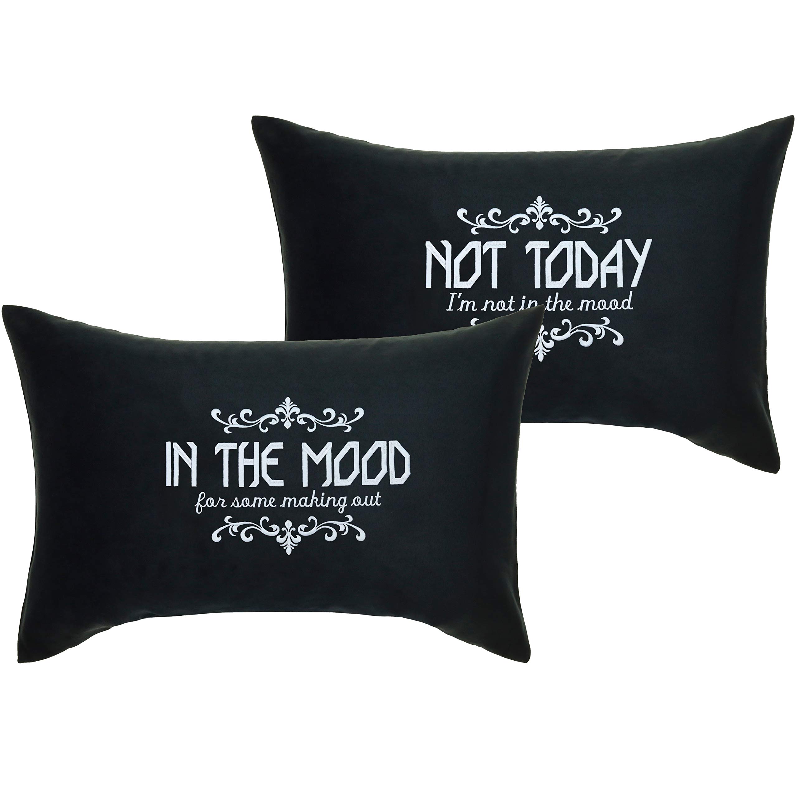 Coussin Express-Stickerei cadeau humoristique pour anniversaire d'amis