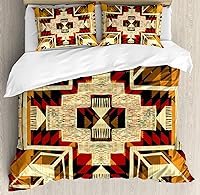 Vista 302 de Ambesonne Juego de funda de edredón de baloncesto, silueta de jugador de baloncesto, promoción de campeonato de competencia de atleta, juego de ropa