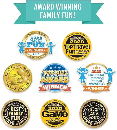 Miniatura 8 de Juegos de cartas para viajeros | 30 divertidos juegos clásicos y 2 mazos personalizados | Regalo ideal para niños (4 +) y viajeros | Noche de juegos