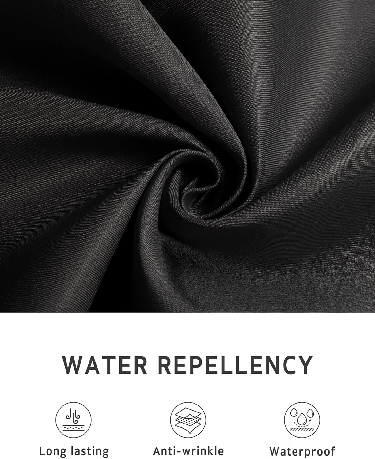 Syntus Apron for Women with 3 Pockets, Unisex Chef Apron for Cooking, Grilling, Black - Image 7