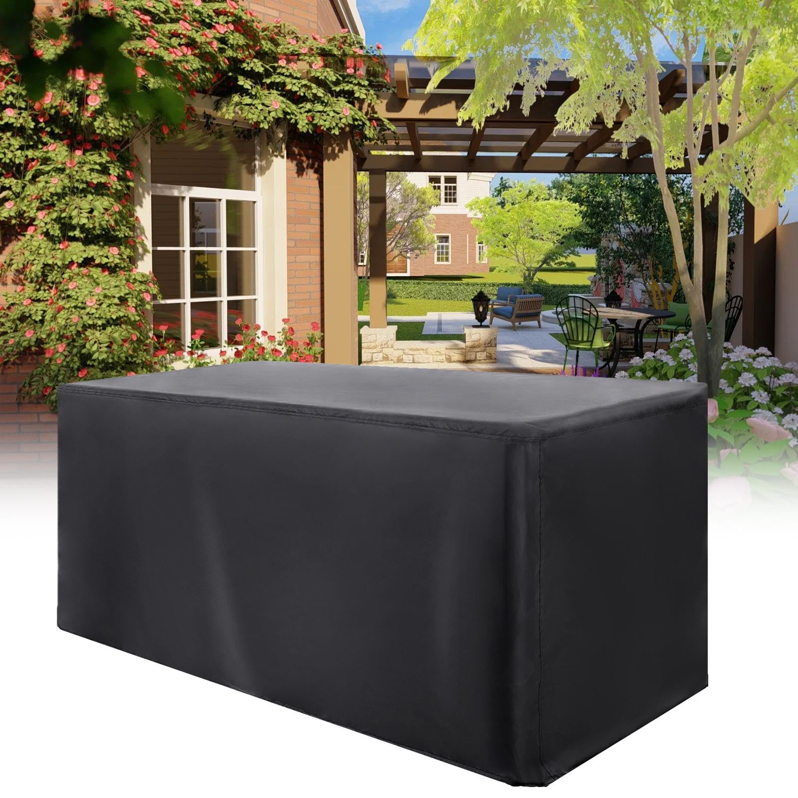 Housse Salon De Jardin 180x70x90cm (LxWxH) Table De Jardin