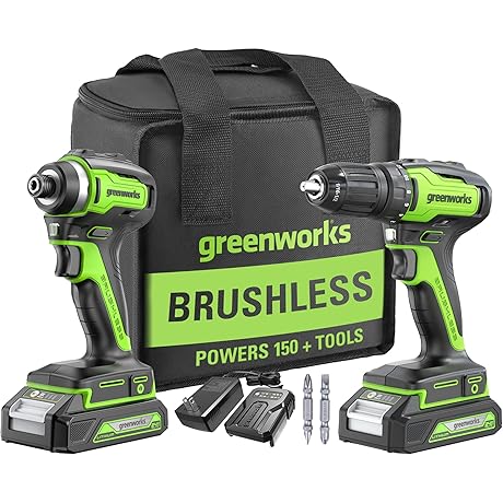 Greenworks 24V Brushless Impact Driver Kit: Power and Versatility for Demanding Projects