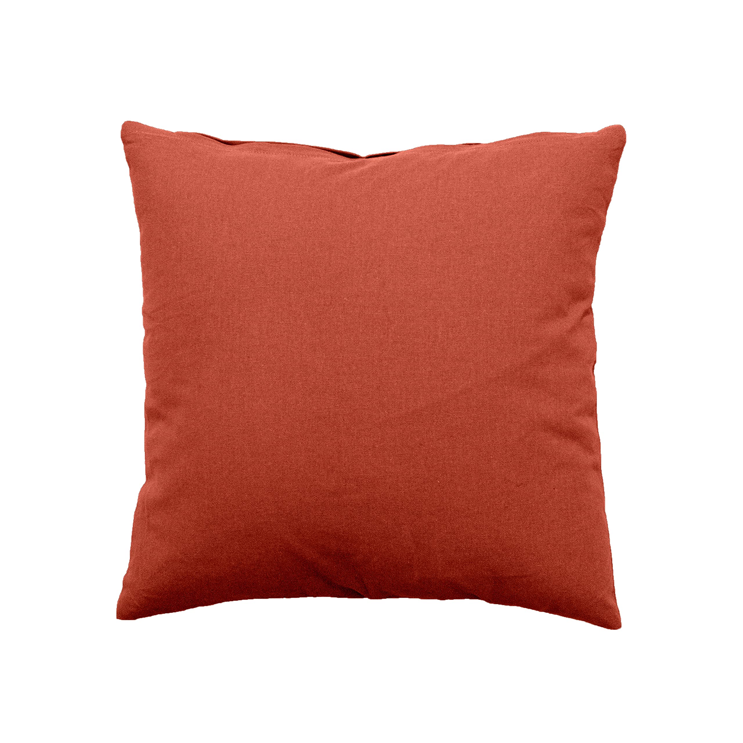 Cuscino Quadrato Enjoy Home In Cotone Terracotta 40x40 Cm – Sfoderabile Con Cerniera, Stile Moderno