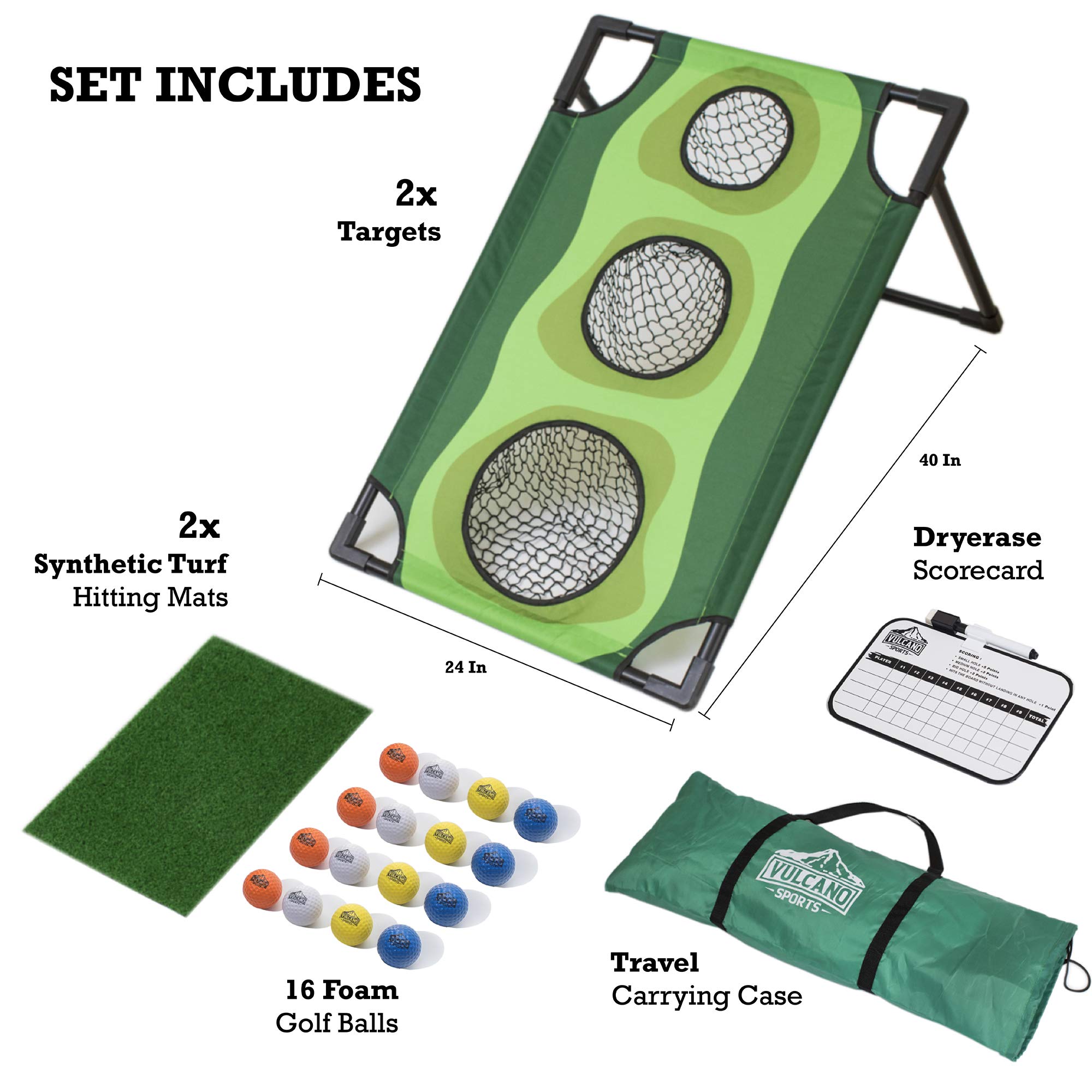 Golf Accessories for Men Par 1 Golf Games, Golf Gifts for Men, Golf Practice, Golf Gifts, Outdoor Yard Games, Gifts for Golfers, Golf Gifts for Women Golf Gadgets Golf Training Equipment Chipping Net