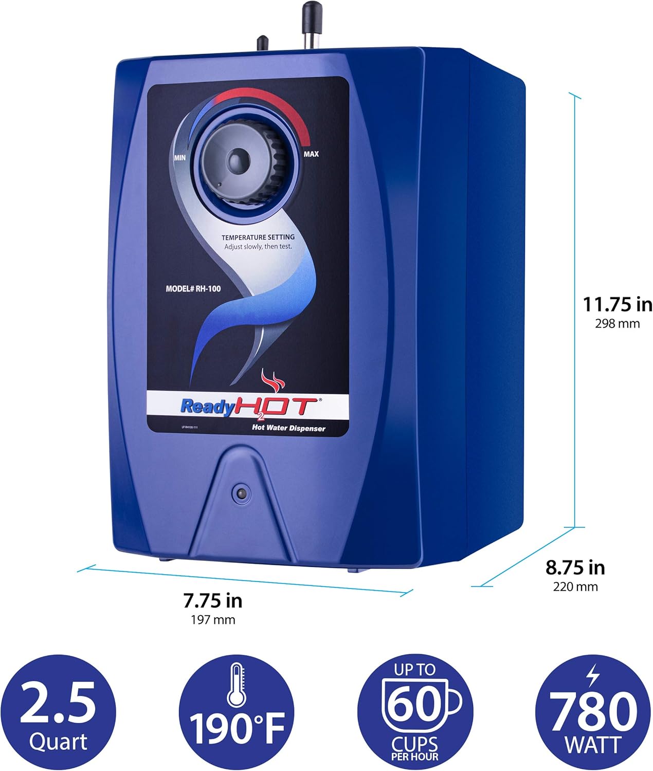 Ready Hot 41RH100F570BN Sistema dispensador de agua caliente 25