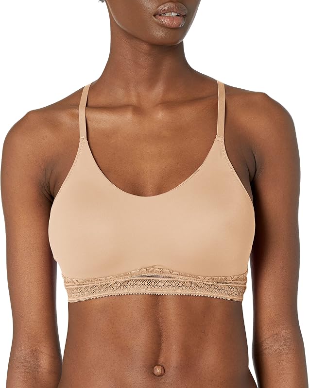 Champion Womens Comfort Revolution Longline Wirefree Bralette with Lace Df6594