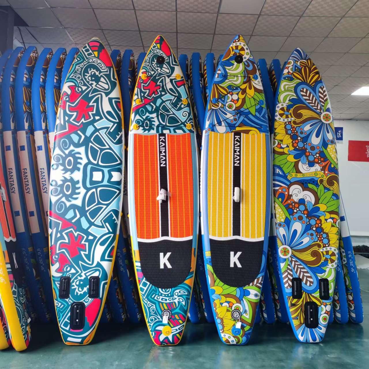 KAIMAN STAND UP PADDLE BOARD TOURING MODELLO FANTASY 11'6'' ARANCIO