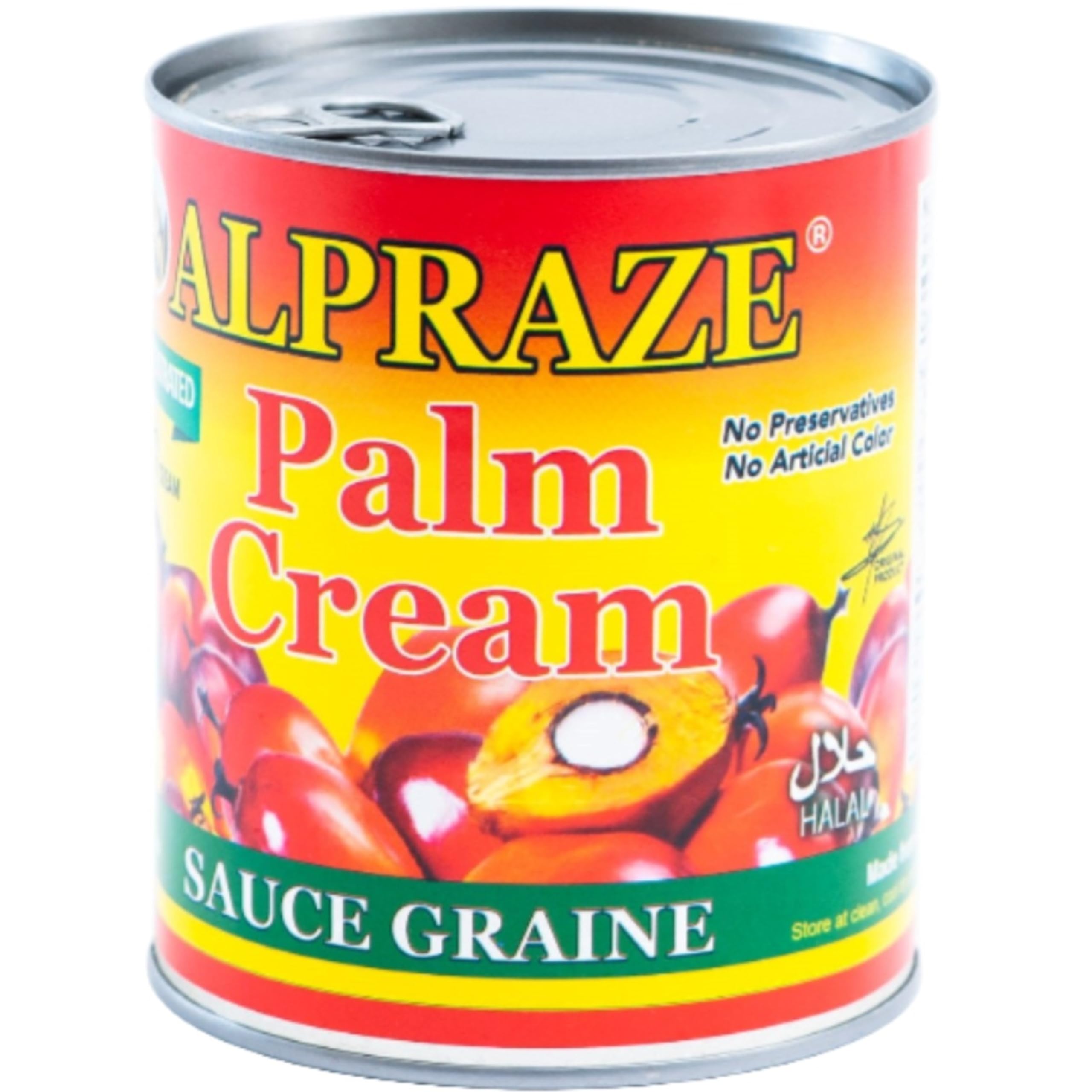 African Delights Palm Nut Cream Concentrate – Authentic Nigerian & Ghanaian Palm Fruit Paste for Banga Soup & Traditional African Dishes – Rich Soup Base & Gluten-Free