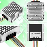 Vista 7 de DC 48 V reductor a 12 V 20 A 240 W IP65 convertidor impermeable de voltaje CC reductor módulo transformador, voltaje de entrada 30-60 V regulador