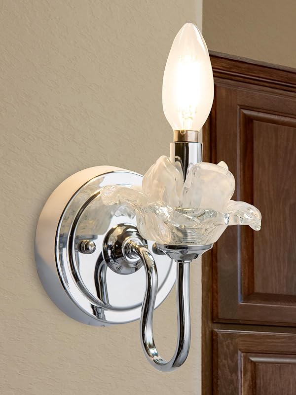 Dale Tiffany Bittersweet Crystal Wall Sconce by Dale Tiffany - Used condition - Image 2