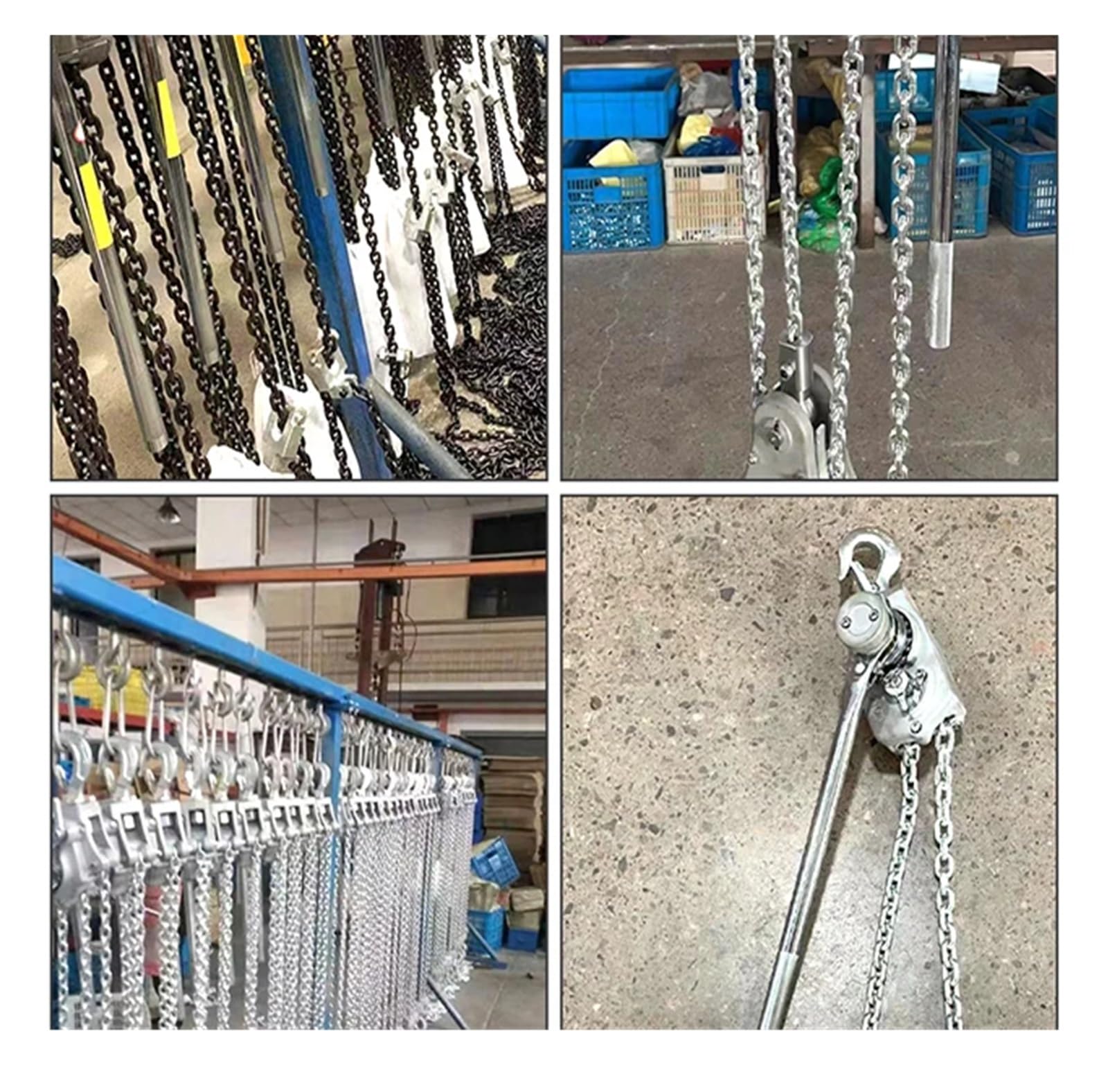Manuelle Kettenzugwinde mit 1,5 Tonnen Aluminiumhebel - Long Lasting(0.75T-3M)