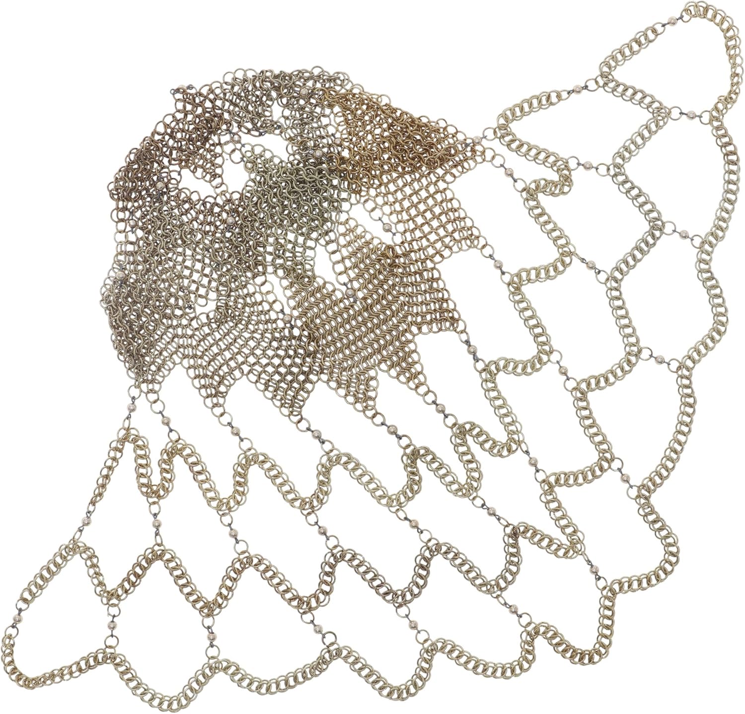 Armory Replicas™ Medieval Chainmail Coif Headpiece with Fabric Lining – Reenactment & Costume Armor